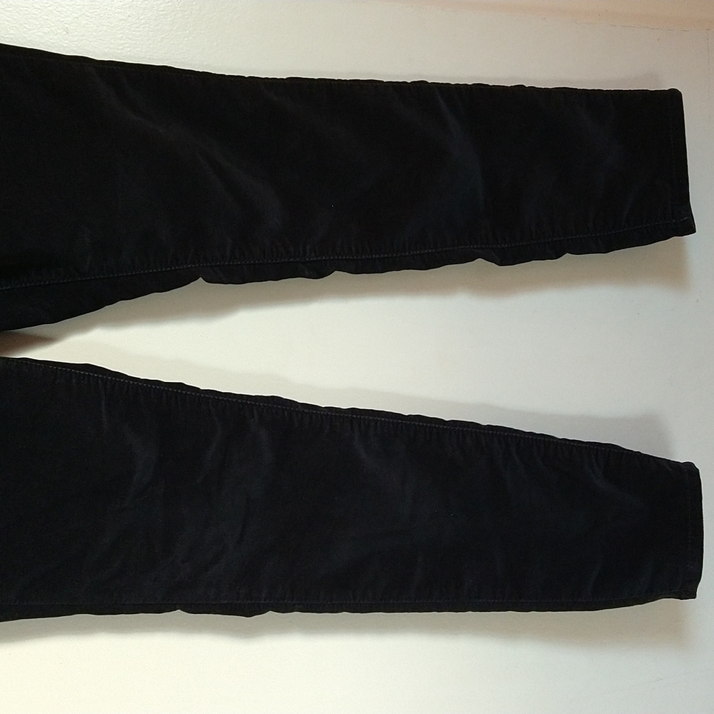 Universal Thread Black Velvet Velour High-Rise Skinny Pants Size 10/30R - Picture 7 of 17